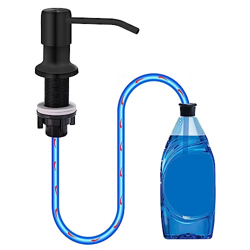 Soap Dispenser for Kitchen Sink (Black)