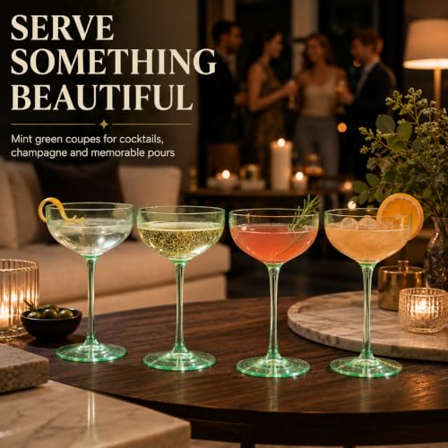 Green Colored Martini (Green)