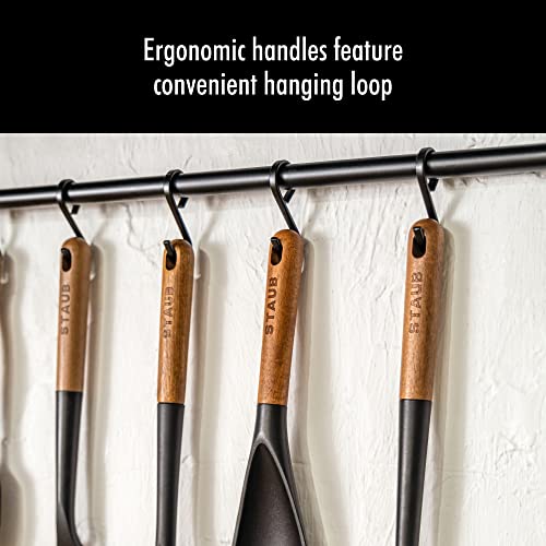 Skimming Ladle (Matte Black - Skimmer Spoon / 1 Pack)