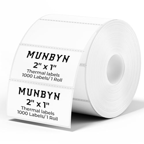 2x1 Thermal Labels (White / 2x1")