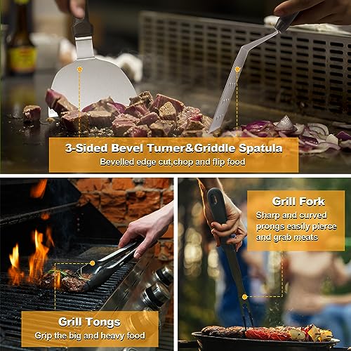 Griddle Accessories Kit (with Round Burger Press)