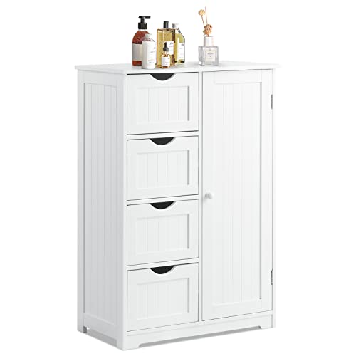 Bathroom Storage Cabinet (White)