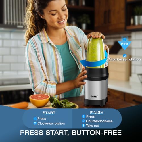 Blender for Smoothies (Silver Square Base)