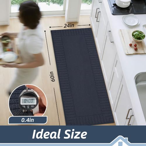 Kitchen Rugs 24"x60" (Blue / 24" X 60" (Rectangular))