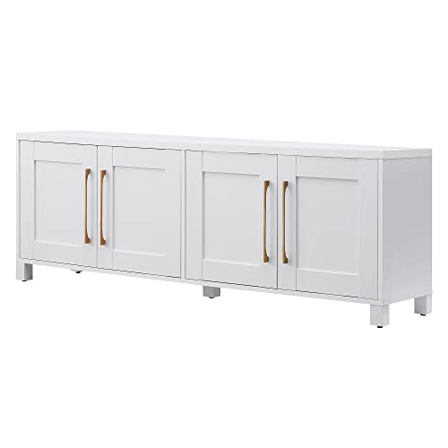 68" TV Stand for TVs up to 75" (White)