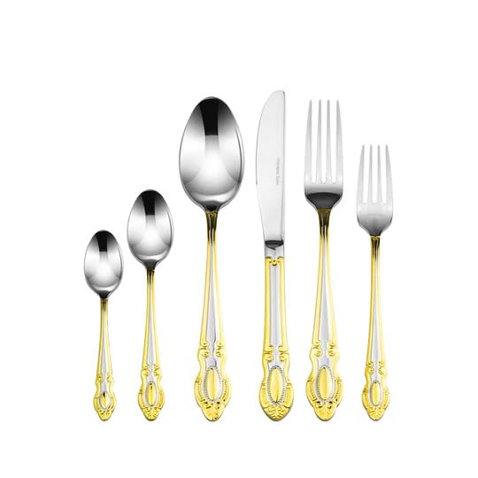 75 Pc Luxury Flatware Set for 12 w (Regency)