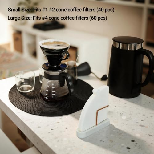 Coffee Filter Holder (White / Small)