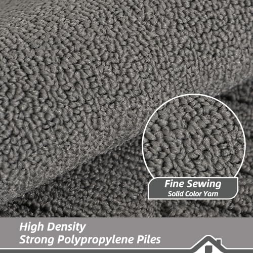 Kitchen Rugs 24"x71" (Grey / 24" X 71" (Rectangular))