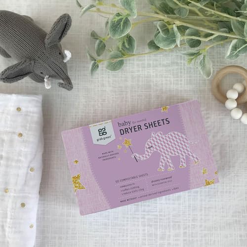 Baby Laundry Dryer Sheets (160 Count (Pack of 2))