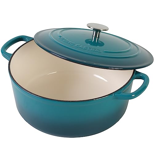 Dutch Ovens with Lid (Darkcyan / 5.5QT)
