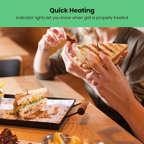 Electric Panini Press Grill (2 Slice)