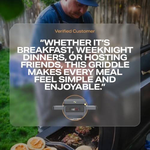 Model G Smart Electric Griddle (Slate)