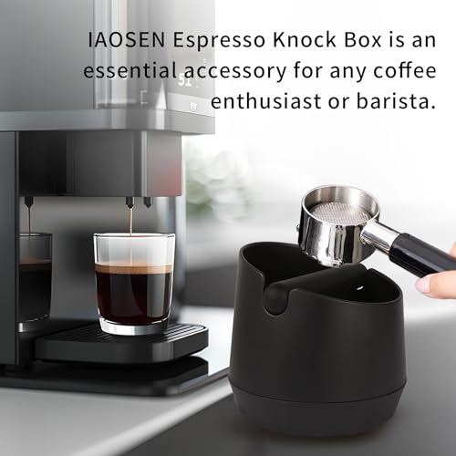 Knock Box 6 Inch Espresso Knock Box Shock (6x6.6Inch Knock Box)