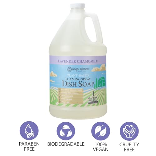 Botanicals Spray Dish Soap (128 Fl Oz (Pack of 1))
