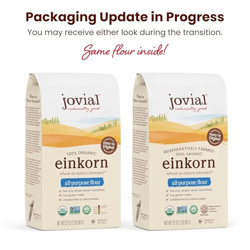 Organic Einkorn Unbleached All Purpose Flour (32 Ounce (Pack of 4))