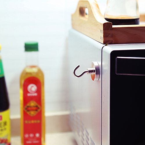 Magnetic Hooks (Silver / 1.26 inches)