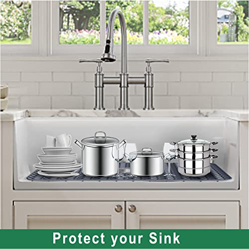 Sink Protectors for Kitchen Sink (26"x 14" Rear Drain)