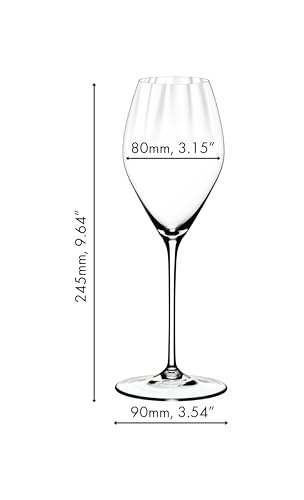 Performance Champagne Glasses (2 Count (Pack of 1) / Contemporary" or "Minimalist)