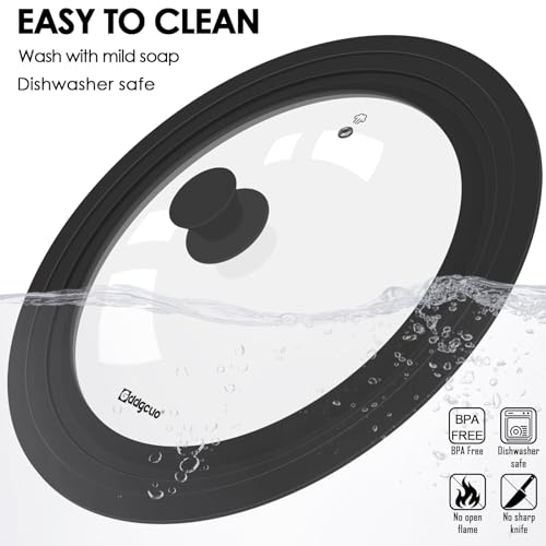 Universal Pan Lids (Black / 11''-12''-13'')