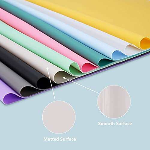 Gray Silicone Mats for Kitchen Counter (L-25"x 17"x 0.03" / Gray)