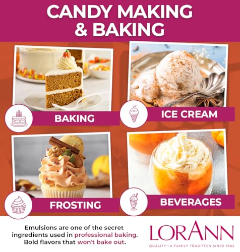 Pumpkin Spice Emulsion & Flavoring For Baking (16 Fl Oz (Pack of 1))