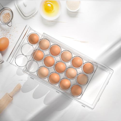 BPA Free Stackable Egg Container (Modern+Simple)