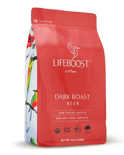 Dark Roast Low Acid Coffee Beans