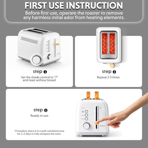 DT620 2 Slice Toaster (2-Slice / Arctic White)