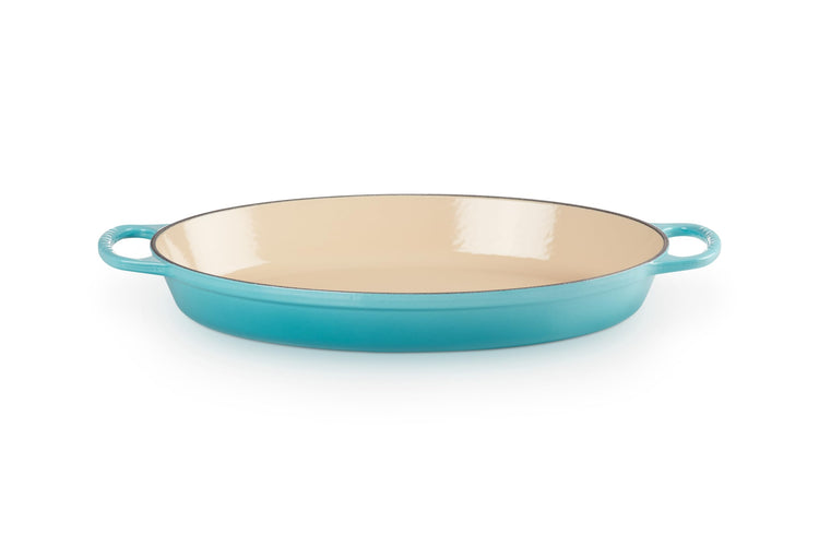 Enamel Cast Iron Signature Oval Baker (Caribbean)