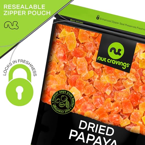 Dried Papaya Chunks (Dried Papaya Chunks / 80 oz)