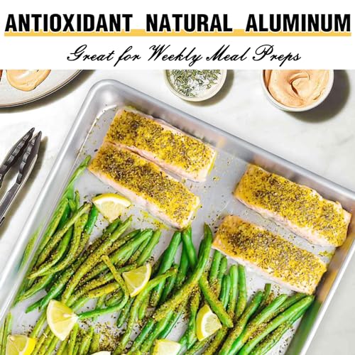 Commercial Quality Baking Sheet Pan Set (18x13in)