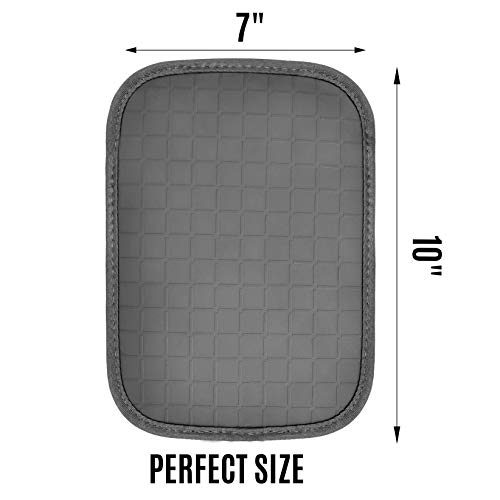Silicone Kitchen Pot Holders with Pockets (Navy Blue)
