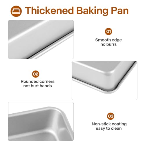 9x11 Baking Pan (Silver / 11 x 9 x 2 inch)