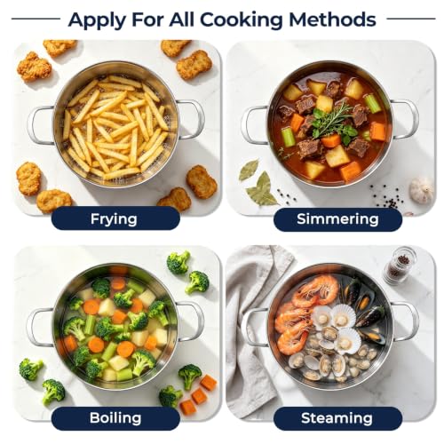 12 Qt Stock Pot with Lid
