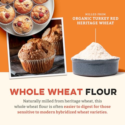 Organic Heritage Whole Wheat Flour (32 Ounce (Pack of 1))