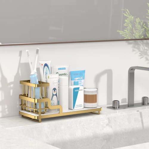 Sponge Holder for Kitchen Sink (Gold)
