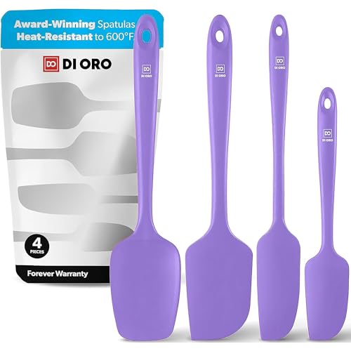 DI ORO Silicone Spatula Set (Lavender)