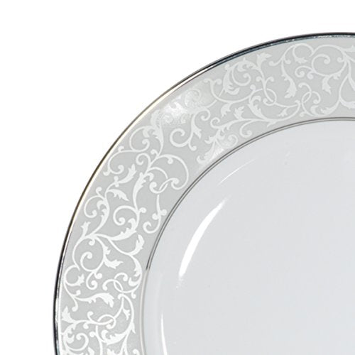 Parchment 40 Piece Dinnerware Set Service for 8 Porcelain (40-Piece / Parchment)