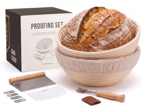 Banneton Bread Proofing Set (Round Deluxe Set)
