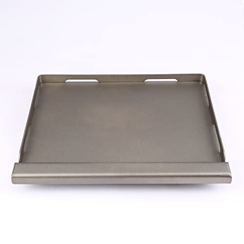 17" Flat Top Griddle for Gas Grill (17" x 13" x 4")