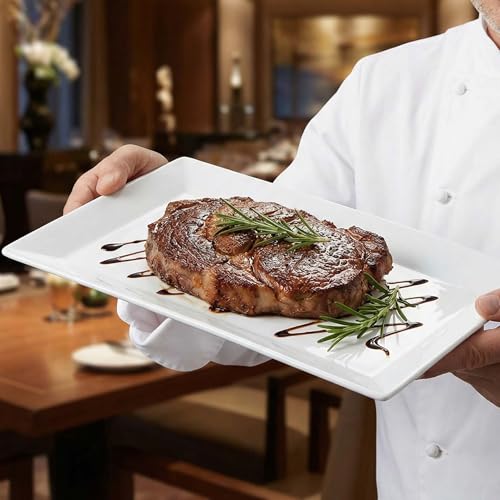 12" Serving Platters Set of 4 (White 1)