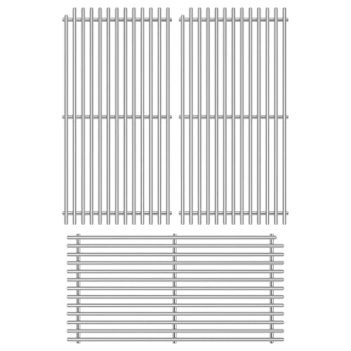 54801 Grill Grates Replacement for DCS Grill Parts 20” DCS 36 (SILVER 9mm)