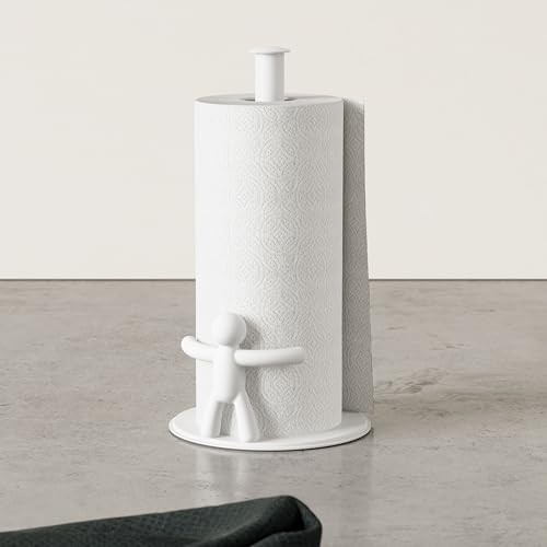 Buddy Countertop Paper Towel Holder (White / White / Paper Towel Holder)