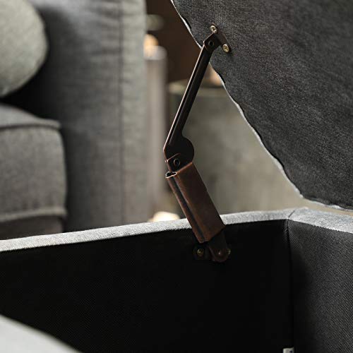 Storage Ottoman (Dark Gray / Classic)