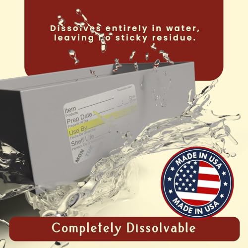 InStockLabels Dissolvable Food Rotation Labels
