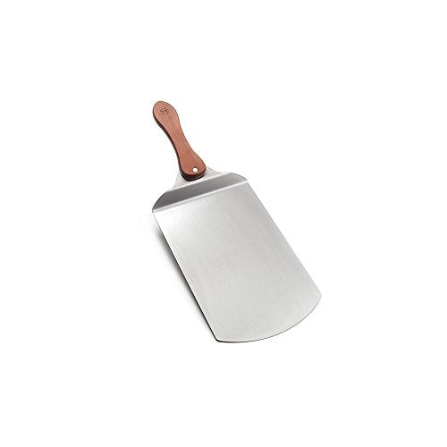 Stainless Steel Pizza Peel with Collapsible Rosewood Handle (21-Inch Pizza Peel)