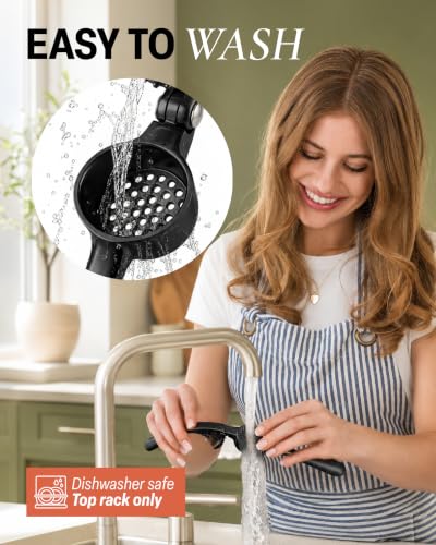 Premium Garlic Press Set (Large | Black)
