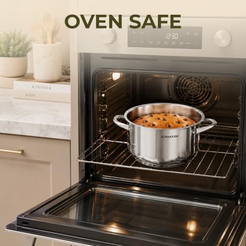 12 Quart Stock Pot with Lid