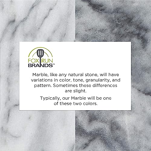 Polished Marble Rolling Pin with Wooden Cradle (White)