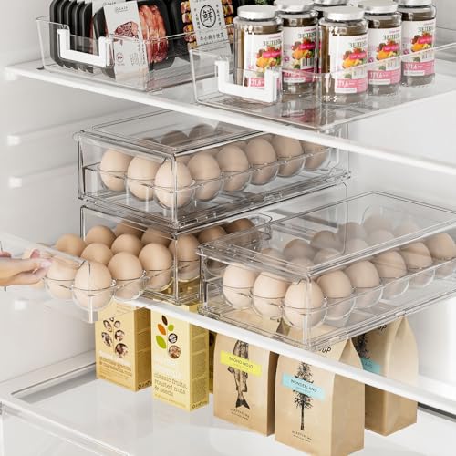 BPA Free Stackable Egg Container (Modern+Simple)